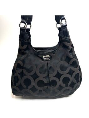 Vintage Women’s Coach Black Signature C Tote Bag Med/Lrg